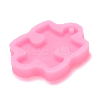 Puzzle Piece Pendant Silicone Molds X-DIY-M034-20-1