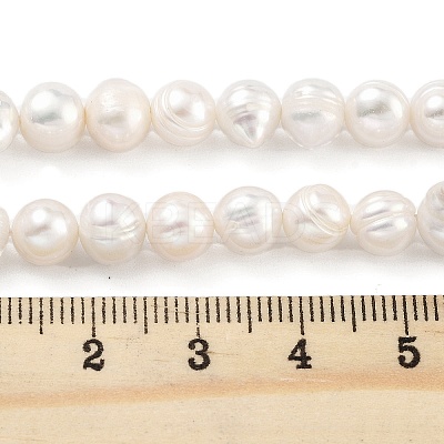 Natural Cultured Freshwater Pearl Beads Strands PEAR-C003-09C-1
