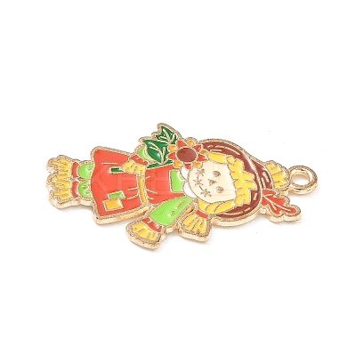 Thanksgiving Day Alloy Enamel Pendants LS-ENAM-I076-01G-03-1