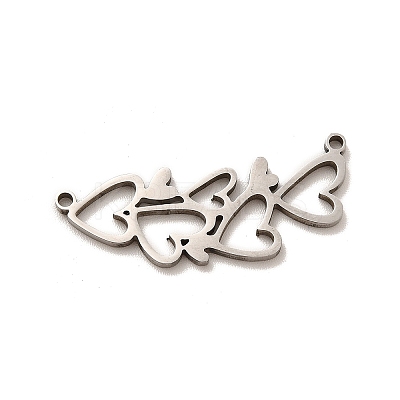 Non-Tarnish 201 Stainless Steel Pendants LS-STAS-B037-03P-1