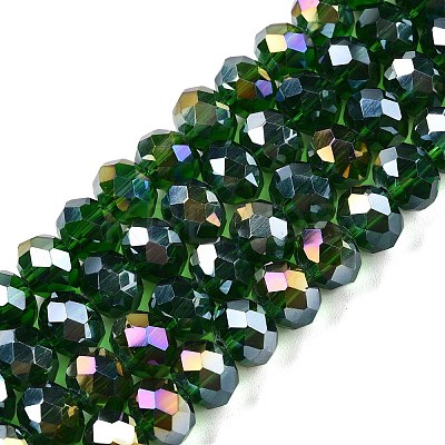 Electroplate Glass Beads Strands LS-EGLA-A044-T8mm-B24-1