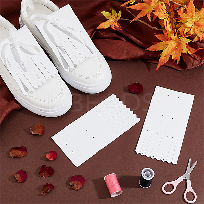 PU Leather Lace-on Shoe Fringes FIND-WH0191-31A-1