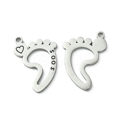 304 Stainless Steel Manual Polishing Pendants STAS-C075-37P-1