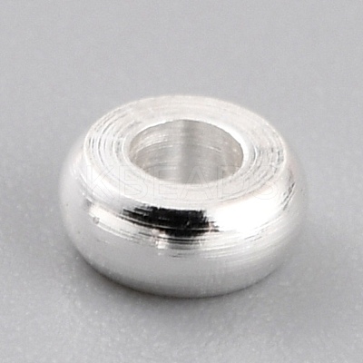 Brass Beads KK-O133-317C-S-1