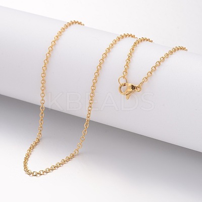 Ion Plating(IP) 304 Stainless Steel Necklace LS-MAK-K004-13G-1