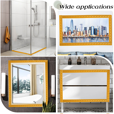 PVC Self-Adhesive Flexible Molding Trim DIY-WH20007-61B-1