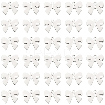 30Pcs 316L Surgical Stainless Steel Pendants STAS-SC0010-52-1