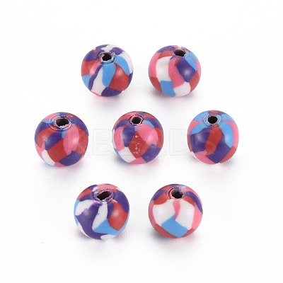 Handmade Polymer Clay Beads CLAY-N008-054A-10-1