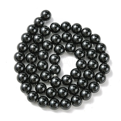 Eco-Friendly Dyed Glass Pearl Round Beads Strands HY-A002-8mm-RB080-1