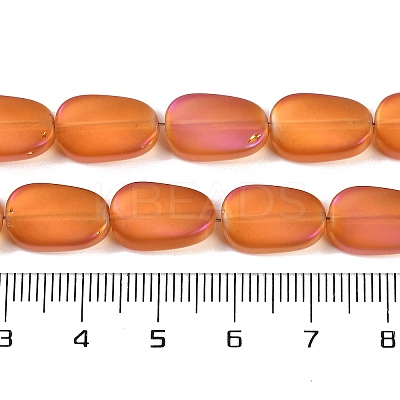 Electroplate Glass Beads Strands EGLA-C009-01B-FR04-1