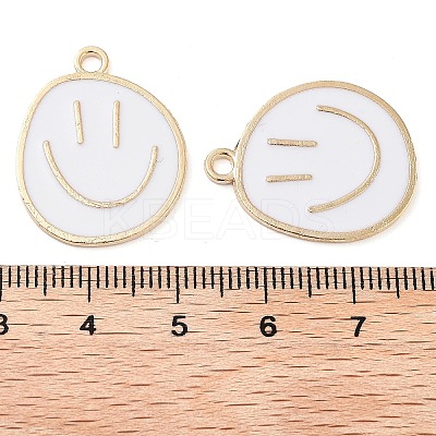 Alloy Enamel Pendants PALLOY-S192-03G-01-1