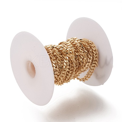 Brass Cuban Link Chains CHC-M020-10G-1