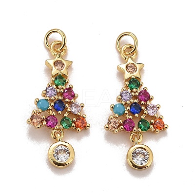 Cubic Zirconia Pendants LS-KK-E262-07G-1