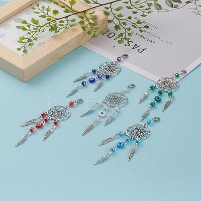 Tibetan Style Alloy Pendants HJEW-JM00406-1