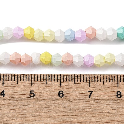 Baking Paint Glass Beads Strands LAMP-R020-02B-1