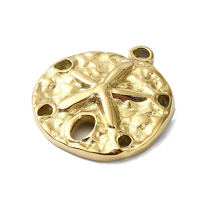 Ion Plating(IP) 304 Stainless Steel Pendants STAS-B058-02G-06-1