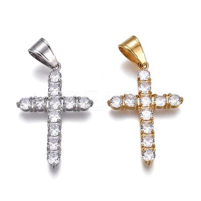 304 Stainless Steel Pendants STAS-E439-88-1