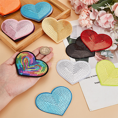 28Pcs 14 Styles Embroidery Thread Sew on Hot Melt Glue Blankets Cloth DIY-MA0006-61-1