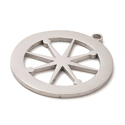 Non-Tarnish 304 Stainless Steel Pendants STAS-E199-10P-1