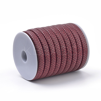 Leather Braided Cords WL-R009-12x6-04-1
