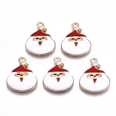 Alloy Enamel Pendants X-ENAM-Q442-040-RS-1
