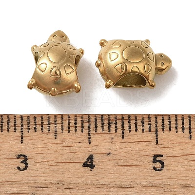 Ion Plating(IP) 304 Stainless Steel European Beads STAS-K285-22G-1
