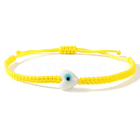 Bohemian Glass Bead Braided Bead Bracelets HV2776-4-1