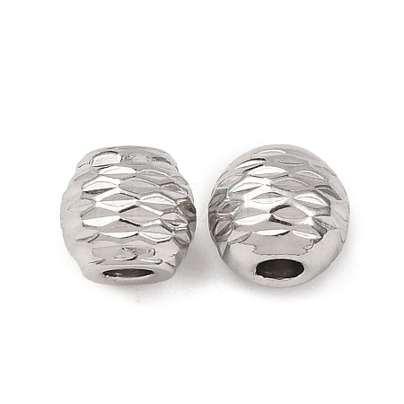 304 Stainless Steel Beads STAS-I358-04P-1