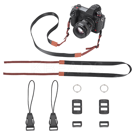 Polyester Camera Neck Straps FIND-WH0129-36B-1