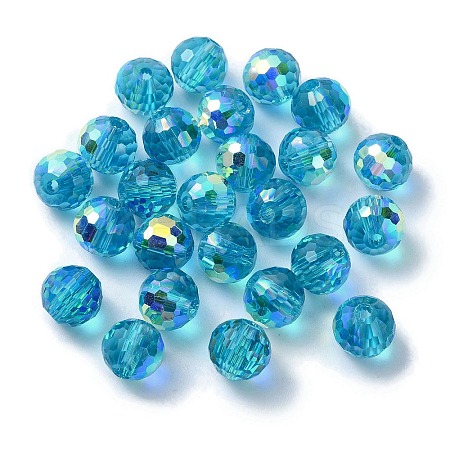 AB Color Plated Glass Beads EGLA-P059-02A-AB15-1