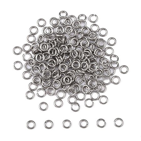 304 Stainless Steel Open Jump Rings STAS-TAG0001-34C-1