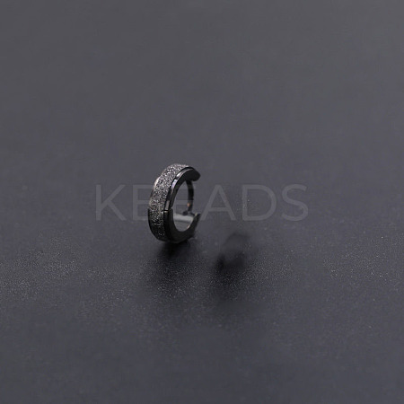 201 Stainless Steel Hoop Earrings for Men's FS-WG79C69-03-1