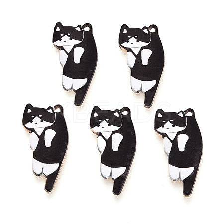 Alloy Enamel Pendants ENAM-N063-01D-1