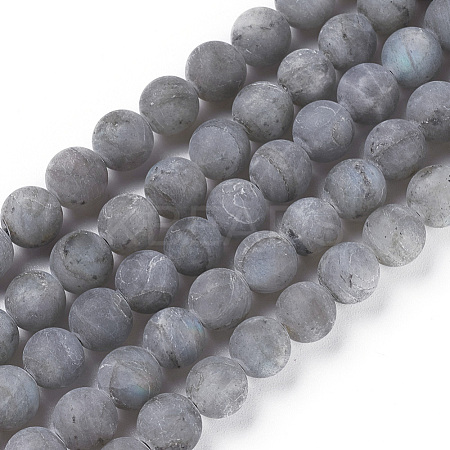 Natural Labradorite Beads Strands G-I218-02-1