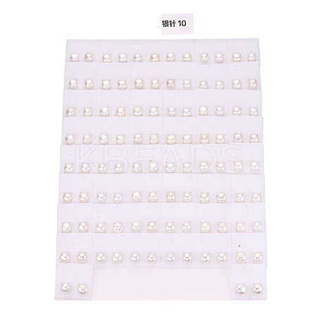 Natural Pearl Stud Earrings PEAR-N020-11A-1