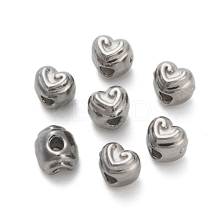 304 Stainless Steel Beads STAS-D204-56P-1