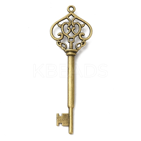 Tibetan Style Alloy Big Pendants TIBE-S302-10AB-LF-1