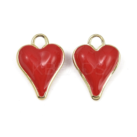 Brass Enamel Pendants KK-I358-002G-A01-1
