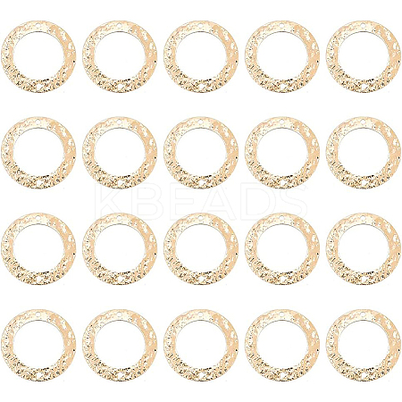 Brass Links Connectors KK-BC0006-39G-NF-1