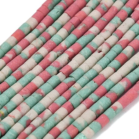 Dyed Synthetic Turquoise Beads Strands G-P594-01B-08-1