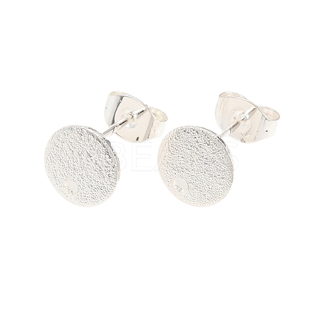 304 Stainless Steel Stud Earring Findings STAS-Z021-A-01S-1