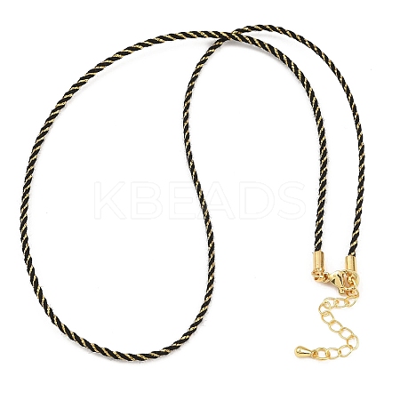 2MM Nylon Braided Cord Necklace Making MAK-A019-02G-23-1