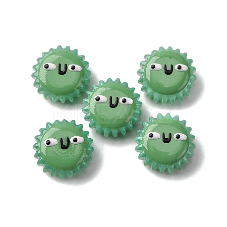 Fuuny Baking Paint Glass Enamel Beads LS-LAMP-Q045-01E-1