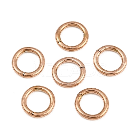 304 Stainless Steel Open Jump Rings SA-CBAF81C-01K-RG-1