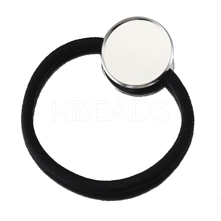 Iron Cabochon Settings PW-WGA94BF-03-1