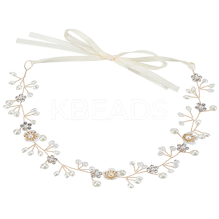 1Pc Polyester Headband AJEW-LP0002-21G-1