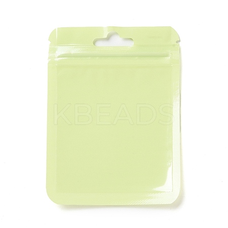 Rectangle Plastic Zip Top Gift Bags OPP-B006-02B-02-1