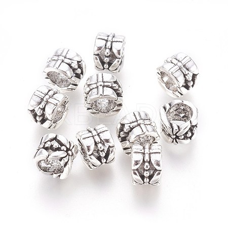 Tibetan Style Alloy Beads X-LF0257Y-1