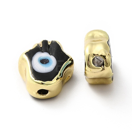 Handmade Evil Eye Lampwork Beads LAMP-F026-03D-1