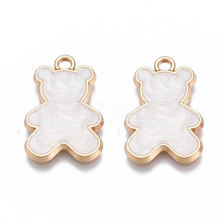 Alloy Enamel Pendants PALLOY-N170-018C-NR-1